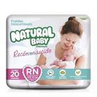 Fralda Descartavel Infantil Natural Baby RN 20 unidades - Fralda Infantil RN