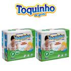 Fralda Descartável Infantil Toquinho De Gente BASIC PLUS JUMBO P/80 Unidades