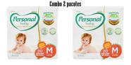 Fralda Descartável Personal Baby Premium Jumbo Combo 2 Unidades