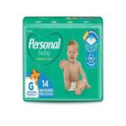 Fralda Descartável Personal Soft & Protect Jumbinho Tamanho G - 12 Pacotes com 14 Tiras