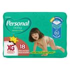 Fralda Descartável Personal Soft & Protect Jumbo Tamanho XG - 12 Pacotes com 18 Fraldas - Total 216 Tiras