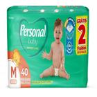 Fralda Descartável Personal Soft & Protect Mega Tamanho M - 9 Pacotes com 40 Tiras