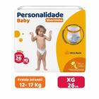 Fralda Descartavel Personalidade Baby Calça vestir XG 26 unidades - Fralda Infantil XG