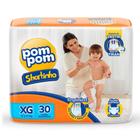 Fralda Descartavel Pom Pom shortinho XG 30 un