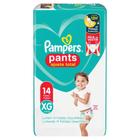 Fralda Descatável Pampers Pants Ajuste Total Tamanho XG - 8 Pacotes com 14 Fraldas - Total 112 Tiras