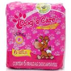 Fralda Dog's Care para fêmeas pequena -Pacote de 6un