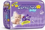 Fralda Estrelinha Baby Hiper Tamanho XG 1 Pacote Com 70 unidades