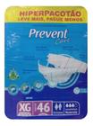 Fralda Geriátrica Adulto Preventene Care XG C/46