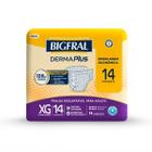 Fralda Geriátrica Bigfral Derma Plus XG 14 Unidades