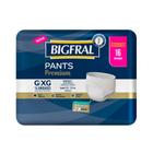 Fralda Geriátrica Bigfral Pants Premium Tamanho G/xg 16 Und