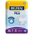 Fralda Geriátrica Bigfral Plus Tamanho Xg 7