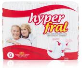 Fralda Geriátrica Descartável HyperFral Tamanho G - 50 Unidades