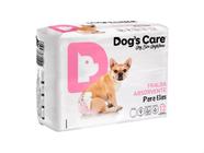 Fralda Higiênica P/cães Fêmeas Dog's Care 24 Unidades Tam PP