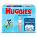 Fralda Huggies Disney Mega Tripla Proteção XXG 32 Unidades