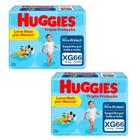 Fralda Huggies Disney Tripla Proteção 2 pacotes Tam XG de 12 a 15 kg
