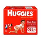 Fralda Huggies G Supreme Care Hiper 64 Unidades