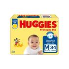 Fralda Huggies Protecao Dia Com 34 M Jumbo