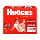 Fralda huggies supreme care mega xxg 26 fraldas