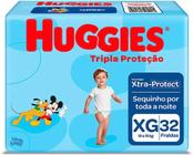 Fralda Huggies Tripla Proteção XG - 32 Fraldas