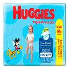 Fralda Huggies Tripla Proteção XXG 66 Un