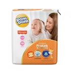 Fralda Infantil Derma Proteck Pom Pom Tamanho XXG Jumbo - 18 Unidades