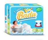 Fralda infantil descartavel badu