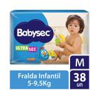 Fralda infantil galinha pintadinha babysec media c/38 unid.