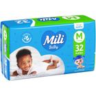 Fralda Infantil Mili Baby M com 32 unidades