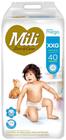 Fralda Infantil Mili Love Care XXG com 40 unidades