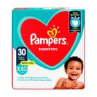 Fralda Infantil Pampers SuperSec XXG com 30 unidades