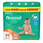 Fralda Infantil Personal Baby Protect & Sec Tamanho M com 90 Tiras