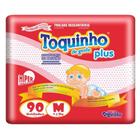 Fralda Infantil Toquinho Plus - M c/ 90 unidades