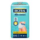 Fralda Intima Bigfral Moviment Descartável Adulto 7 un G/XG