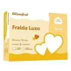 Fralda Luxo Incomfral Branco 0100090404-0006