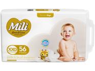 Fralda Mili Premium Love & Care Tam. XXG acima de 15kg 56 Unidades