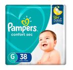 Fralda Pampers Confort Sec G 9 à 13 kg