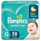 FRALDA PAMPERS CONFORT SEC MEGA G/38un