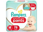 Fralda Pampers Premium Care Pants Calça Tam. M