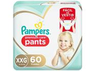 Fralda Pampers Premium Care Pants Calça Tam. XXG - 14 a 25kg 60 Unidades
