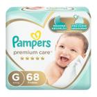 Fralda pampers premium g 68