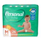 Fralda personal baby jumbo m 26un