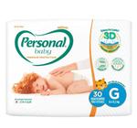 Fralda Personal Baby Mega Premium Protection - Tam G - 30 fraldas - ATACADO BARATO