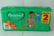 Fralda Personal Baby Protect & Sec Tam M 5 a 9,5 kg com 40 Unidades
