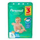 Fralda Personal Baby Protect & Sec Tamanho G Leve 60 Pague 57 Fraldas Descartáveis