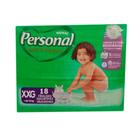 Fralda Personal Soft & Protect Tamanho XXG com 18 Fraldas Descartáveis