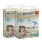 Fralda Personalidade Baby Total Care 2 Pacotes Tamanho G Com 108 Unidades De 8 a 11kg