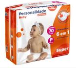 Fralda Personalidade Baby Ultrasec P 70un Eurofral