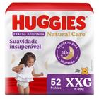 Fralda Premium Roupinha Huggies Natural Care XXG 52 Un