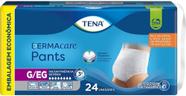 Fralda roupa adulto tena pants dermacare g/eg 24 unidade