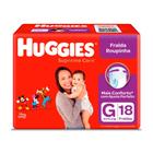 Fralda Roupinha Huggies Supreme Care Tamanho G Pacote Jumbo 18 Fraldas Descartáveis